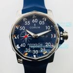 Swiss 7750 Corum Admiral's Cup 48MM Blue Dial CM Factory Replica Watch